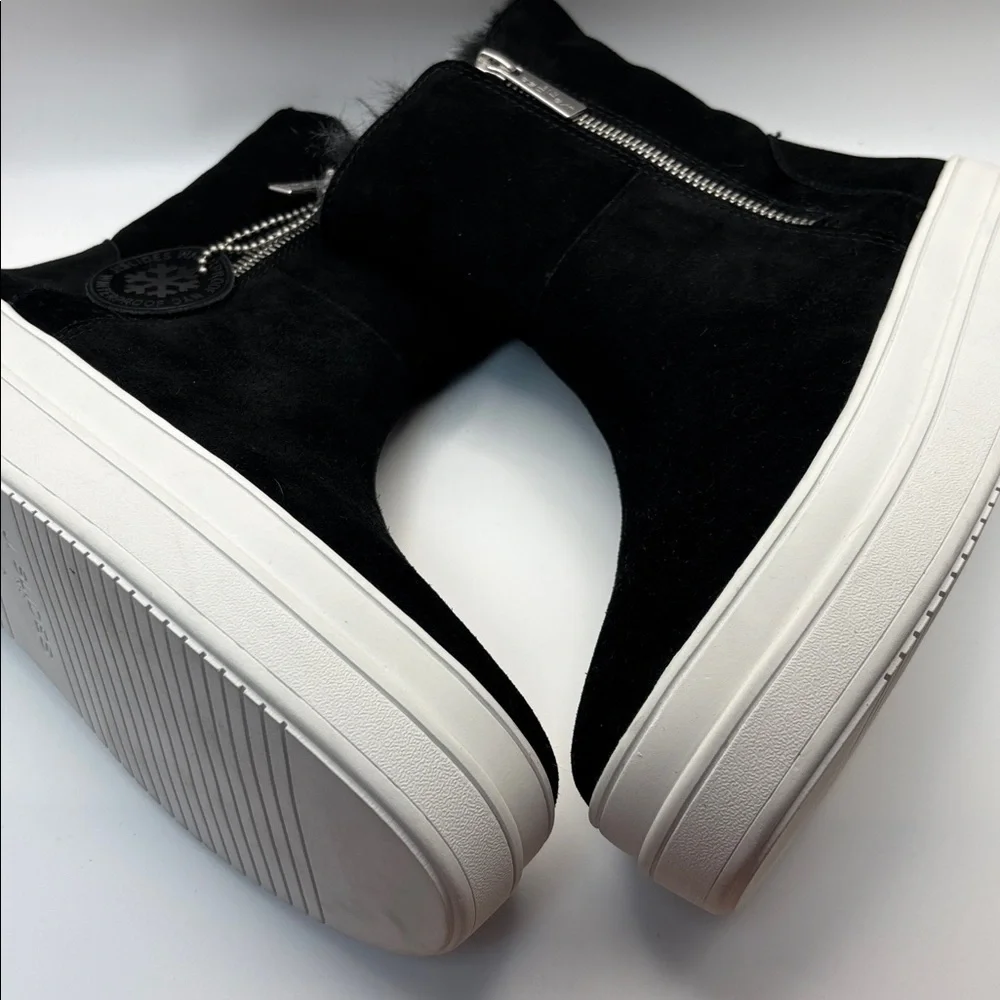 J/SLIDES Tristan Boot Waterproof Platform Booties - Size 6